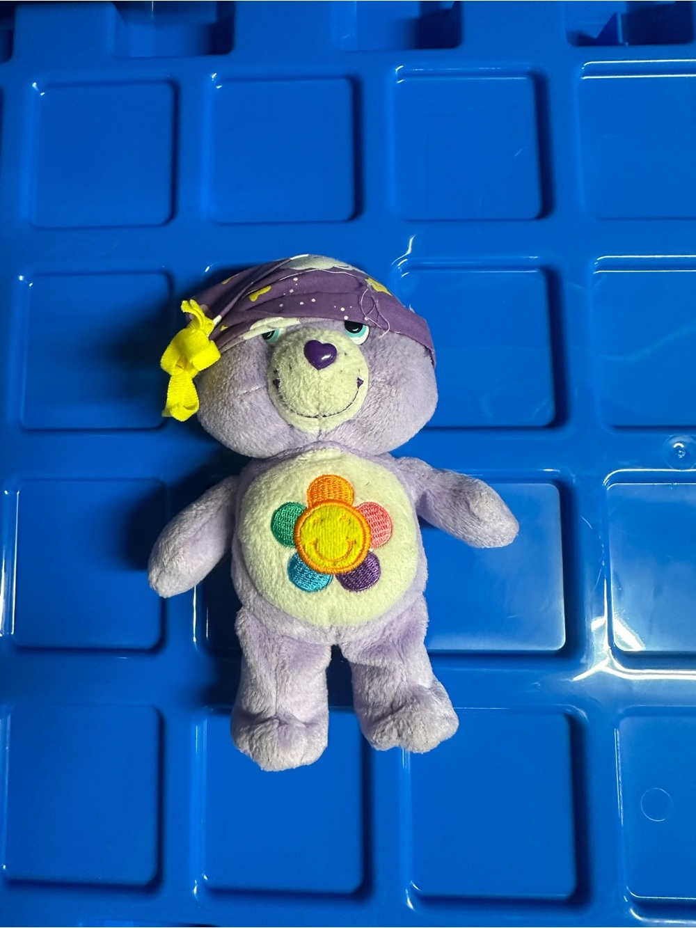 Care Bears Slumber Party Sleepover Vintage Harmony Bear Plush 8 inches